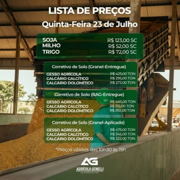 Cotação Agrícola